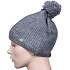 Solid Beanie dámska zimná čiapka šedý