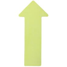 Arrow značka na podlahu žltá