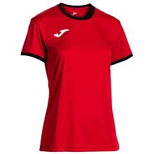Combi Premium Short Sleeve dámske tričko červená-čierna