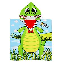 Dinosaur detské plážové pončo