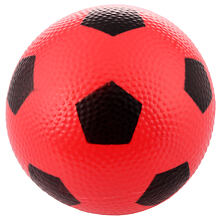 Lopta Fotbal gumová lopta červená