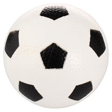 Lopta Fotbal gumová lopta biela