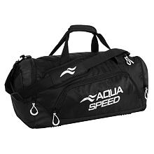 Duffle Bag M športová taška čierna-biela