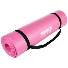 Yoga NBR 10 Mat podložka na cvičenie ružová