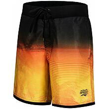 Nolan Herren Badeshorts schwarz-orange