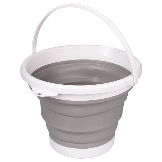 Pail skladacie vedierko šedá