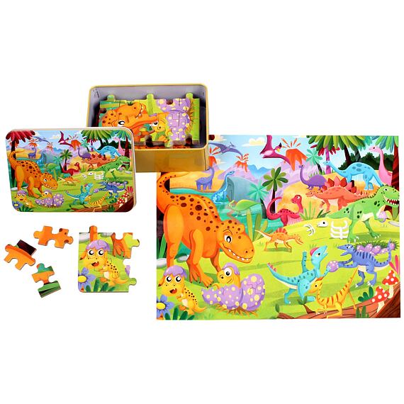 Dinosaurus puzzle 100 dílků