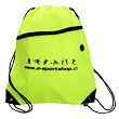 Yoga Bag Logo športová taška fluo zelená