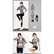 Runner 5W fitness set šedá