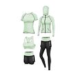 Runner 5W fitness set zelená