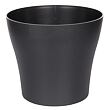 Tulipan Mat kvetináč antracitová